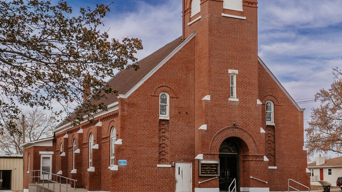 Outside Church