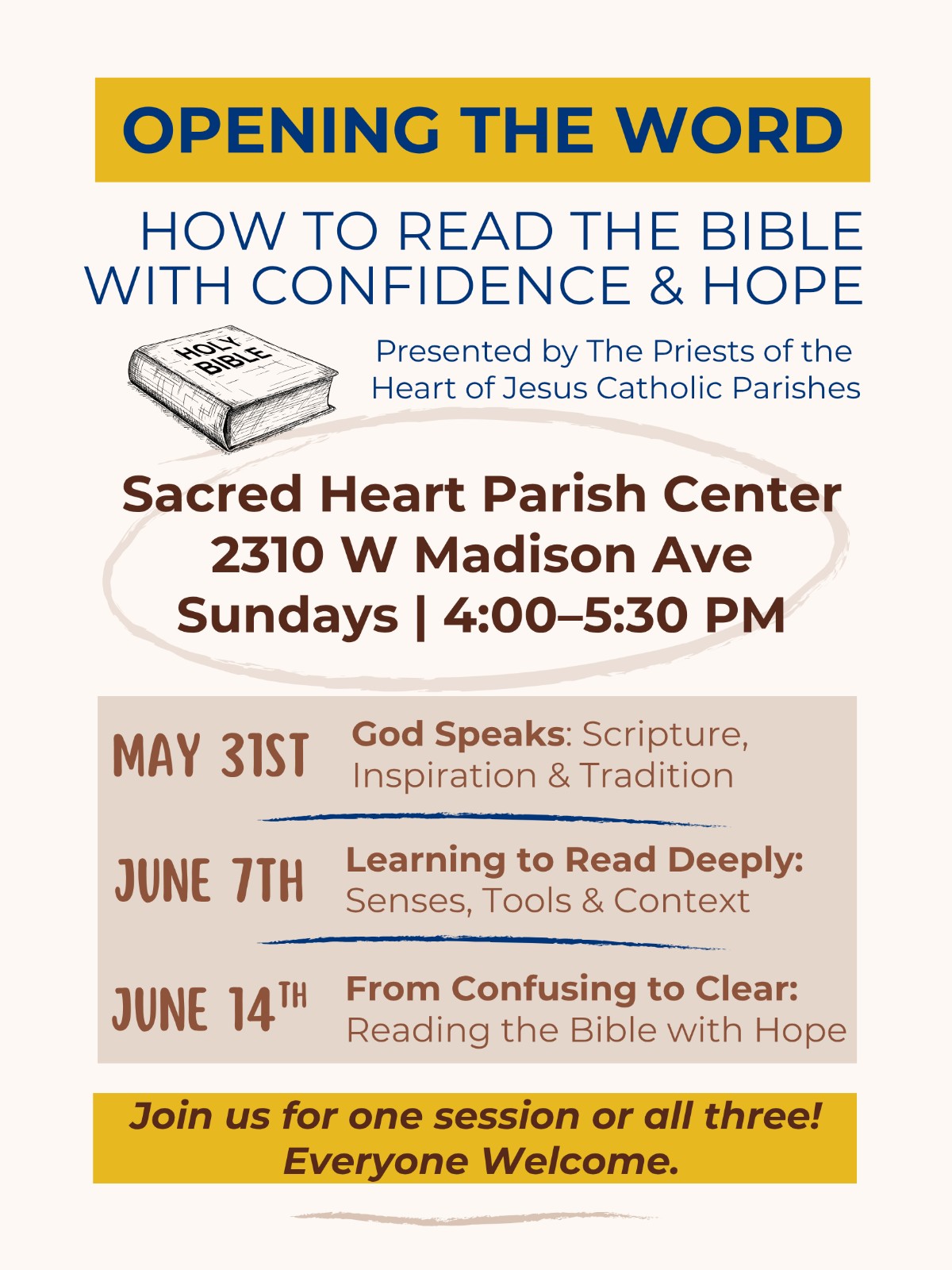 Opening the Word